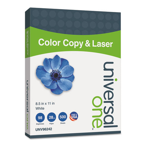 ESUNV96242 - COPY-LASER PAPER, 98 BRIGHTNESS, 28LB, 8-1-2 X 11, WHITE, 500 SHEETS-REAM