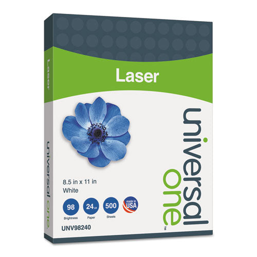 ESUNV98240 - Laser Paper, 98 Brightness, 24lb, 8-1-2 X 11, White, 500 Sheets-ream