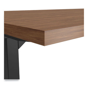 Essentials Electric Sit-stand Desk, 55.1" X 27.5" X 25.9" To 51.5", Espresso-black