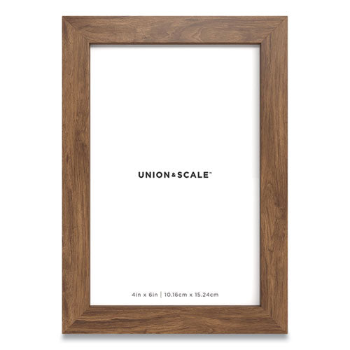 Essentials Wood Picture Frame, 4 X 6, Espresso Frame