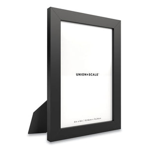 Essentials Wood Picture Frame, 4 X 6, Black Frame