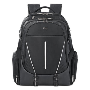 ESUSLACV7004 - Active Laptop Backpack, 17.3", 12 1-2 X 6 1-2 X 19, Black