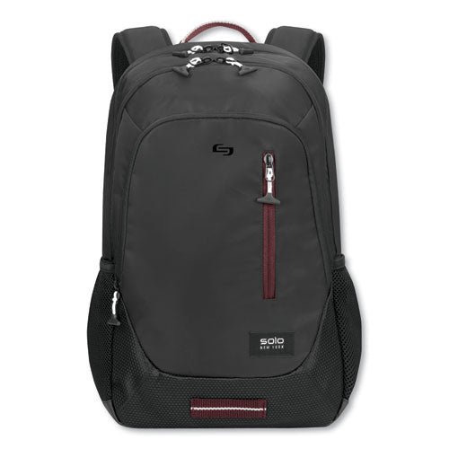 Region Backpack, For 15.6" Laptops, 13 X 5 X 19, Black