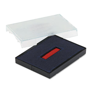 ESUSSP4727BR - Trodat T4727 Dater Replacement Pad, 1 5-8 X 2 1-2, Blue-red
