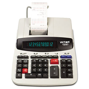 ESVCT1297 - 1297 Two-Color Commercial Printing Calculator, Black-red Print, 4 Lines-sec