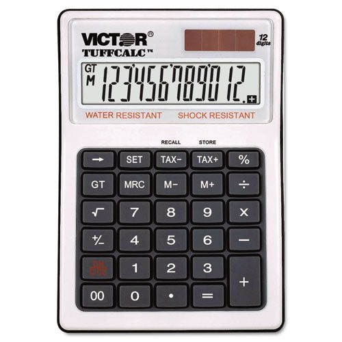 ESVCT99901 - Tuffcalc Desktop Calculator, 12-Digit Lcd