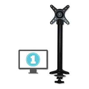 ESVCTDC002 - MONITOR MOUNT WITH SINGLE AND DUAL ARM COMPONENTS, 27 1-2 X 3 X 16 1-2, BLACK