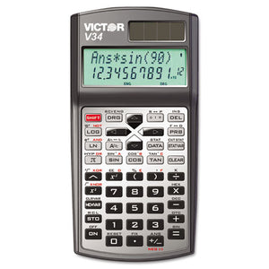 ESVCTV34 - V34 Advanced Scientific Calculator, 10-Digit Lcd