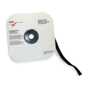 Sticky Back Hook Fastener, Velcro 0.75" X 900", Black