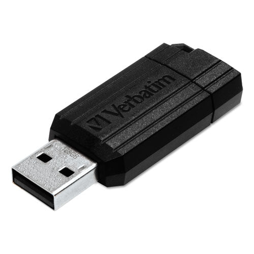 ESVER49064 - Pinstripe Usb Flash Drive, 32gb, Black