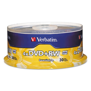 ESVER94834 - Dvd+rw Discs, 4.7gb, 4x, Spindle, 30-pack