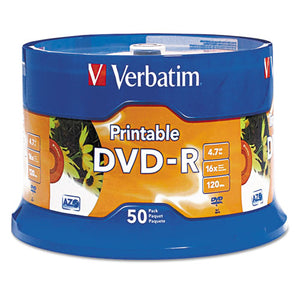 ESVER95137 - Dvd-R Disc, 4.7 Gb, 16x, White, 50-pk