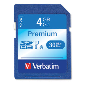 ESVER96171 - 4GB PREMIUM SDHC MEMORY CARD, USH-1 U1 CLASS 10
