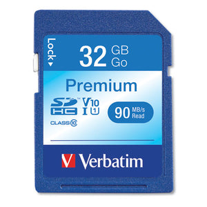 ESVER96871 - 32GB PREMIUM SDHC MEMORY CARD, USH-1 V1- U1 CLASS 10