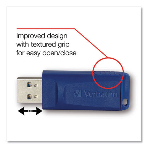 ESVER97408 - Classic Usb 2.0 Flash Drive, 32gb, Blue