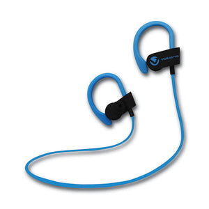 Race Series Wireless Bluetooth 4.2 Stereo Earphones With Built-in Mic, Blue-black
