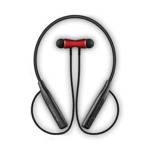 Aeon+ Series Wireless Bluetooth 5.0 Stereo Earphones With Flexible Headband, Black-red