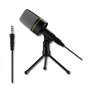 Volkano Stream Media Series Handheld Microphone, Black