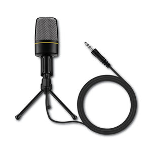 Volkano Stream Media Series Handheld Microphone, Black