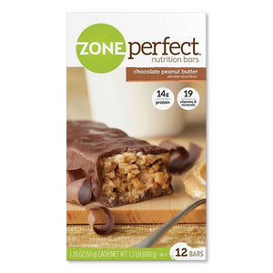 Nutrition Bars, Chocolate Peanut Butter, 1.76 Oz Individually Wrapped, 12-box