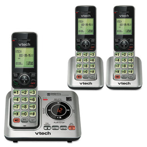 ESVTECS66293 - Cs6629-3 Cordless Digital Answering System, Base And 2 Additional Handsets