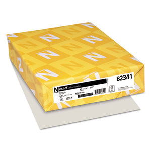 ESWAU82341 - Exact Vellum Bristol Cover Stock, 67lb, 8 1-2 X 11, Gray, 250 Sheets