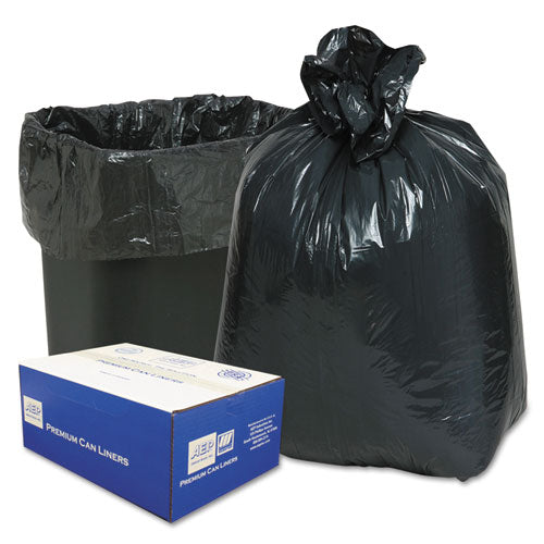 ESWBI243115B - 2-Ply Low-Density Can Liners, 16gal, .6mil, 24 X 33, Black, 500-carton