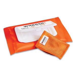 Screen Shine Wipes, Includes 4 X 3 Microfiber Cloth, 20-pack