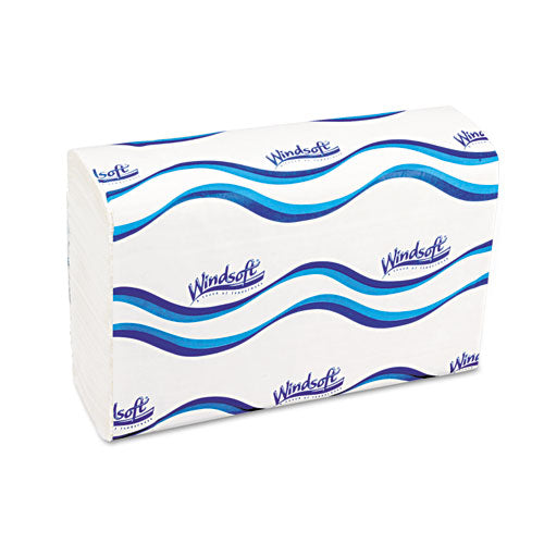 ESWIN101 - Embossed C-Fold Paper Towels, 10 1-10 X 13 1-5, White, 200-pack, 12 Packs-carton