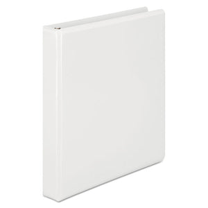 ESWLJ38614W - Basic D-Ring View Binder, 1" Cap, White