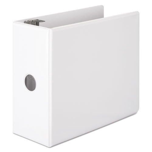 ESWLJ38650W - Basic D-Ring View Binder, 5" Cap, White