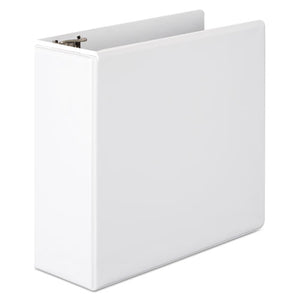 ESWLJ38654W - Basic D-Ring View Binder, 4" Cap, White