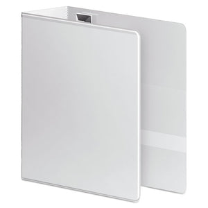 Ultra Duty D-ring View Binder With Extra-durable Hinge, 3 Rings, 4" Capacity, 11 X 8.5, White