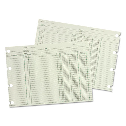 ESWLJGN2B - Accounting, 9-1-4 X 11-7-8, 100 Loose Sheets-pack