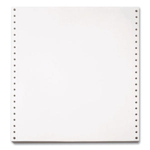 Computer Printout Paper, 1-part, 20 Lb, 9.5 X 11, White, 2,700-carton