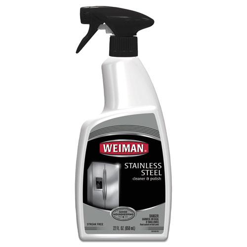 ESWMN108EA - STAINLESS STEEL CLEANER AND POLISH, FLORAL SCENT, 22 OZ TRIGGER SPRAY BOTTLE