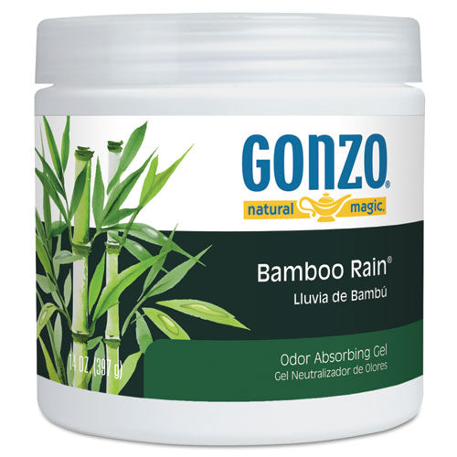 ESWMN4121D - Odor Absorbing Gel, Bamboo Rain, 14 Oz Jar, 12-carton