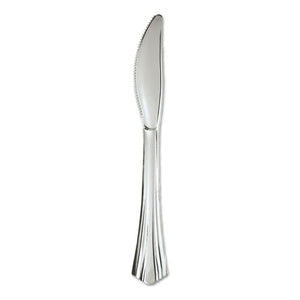 ESWNA630155 - Heavyweight Plastic Knives, Silver, 7 1-2", Reflections Design, 600-carton