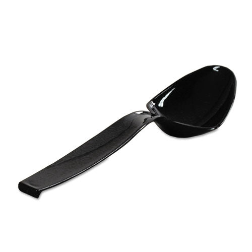 ESWNAA7SPBL - Plastic Spoons, 9 Inches, Black, 144-case