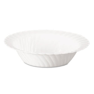 ESWNACWB10180W - Classicware Plastic Bowls, 10 Ounces, White, Round, 10-pack