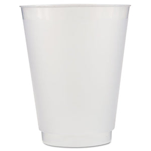 ESWNAPF16 - Front Flex Plastic Cups, 16 Oz, Frosted-translucent