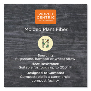 Fiber Hinged Containers, 9 X 9 X 3, Natural, 300-carton