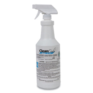 Cleancide Rtu Disinfecting Cleaner, Light Citrus Scent, 32 Oz Bottle, 12 Bottles And 4 Trigger Sprayers-carton