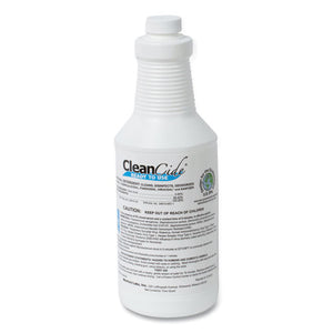 Cleancide Rtu Disinfecting Cleaner, Light Citrus Scent, 32 Oz Bottle, 12 Bottles And 4 Trigger Sprayers-carton