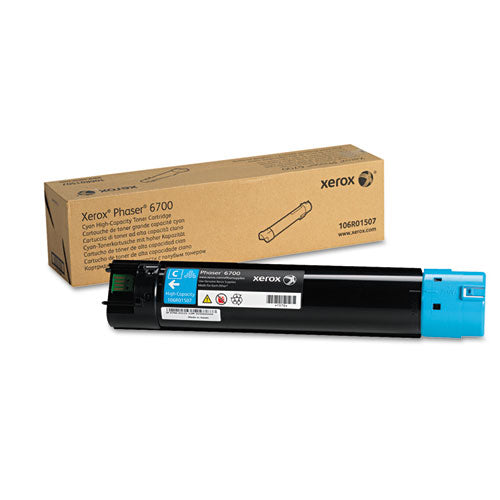 ESXER106R01507 - 106r01507 High-Yield Toner, 12000 Page-Yield, Cyan