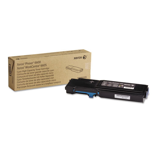 ESXER106R02225 - 106R02225 HIGH-YIELD TONER, 6000 PAGE-YIELD, CYAN