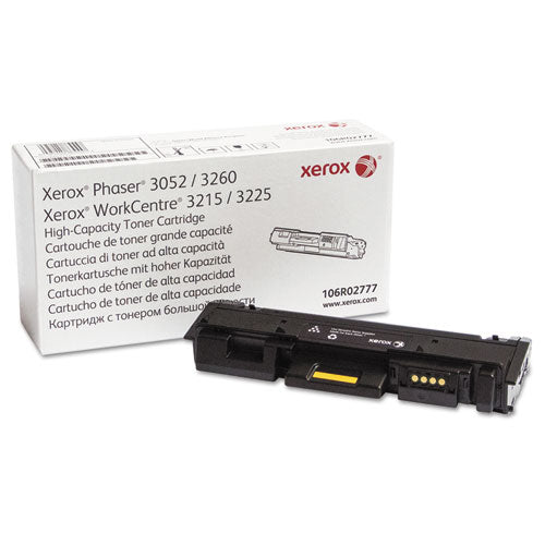 ESXER106R02777 - 106R02777 HIGH-YIELD TONER, 3000 PAGE-YIELD, BLACK