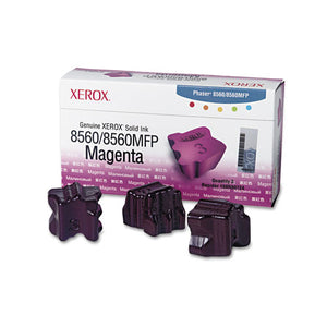 ESXER108R00724 - 108R00724 SOLID INK STICK, 3400 PAGE-YIELD, MAGENTA, 3-BOX