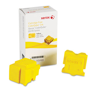 ESXER108R00928 - 108R00928 SOLID INK STICK, 4400 PAGE-YIELD, YELLOW, 2-BOX