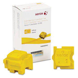 ESXER108R00992 - 108R00992 SOLID INK STICK, 4200 PAGE-YIELD, YELLOW, 2-BOX